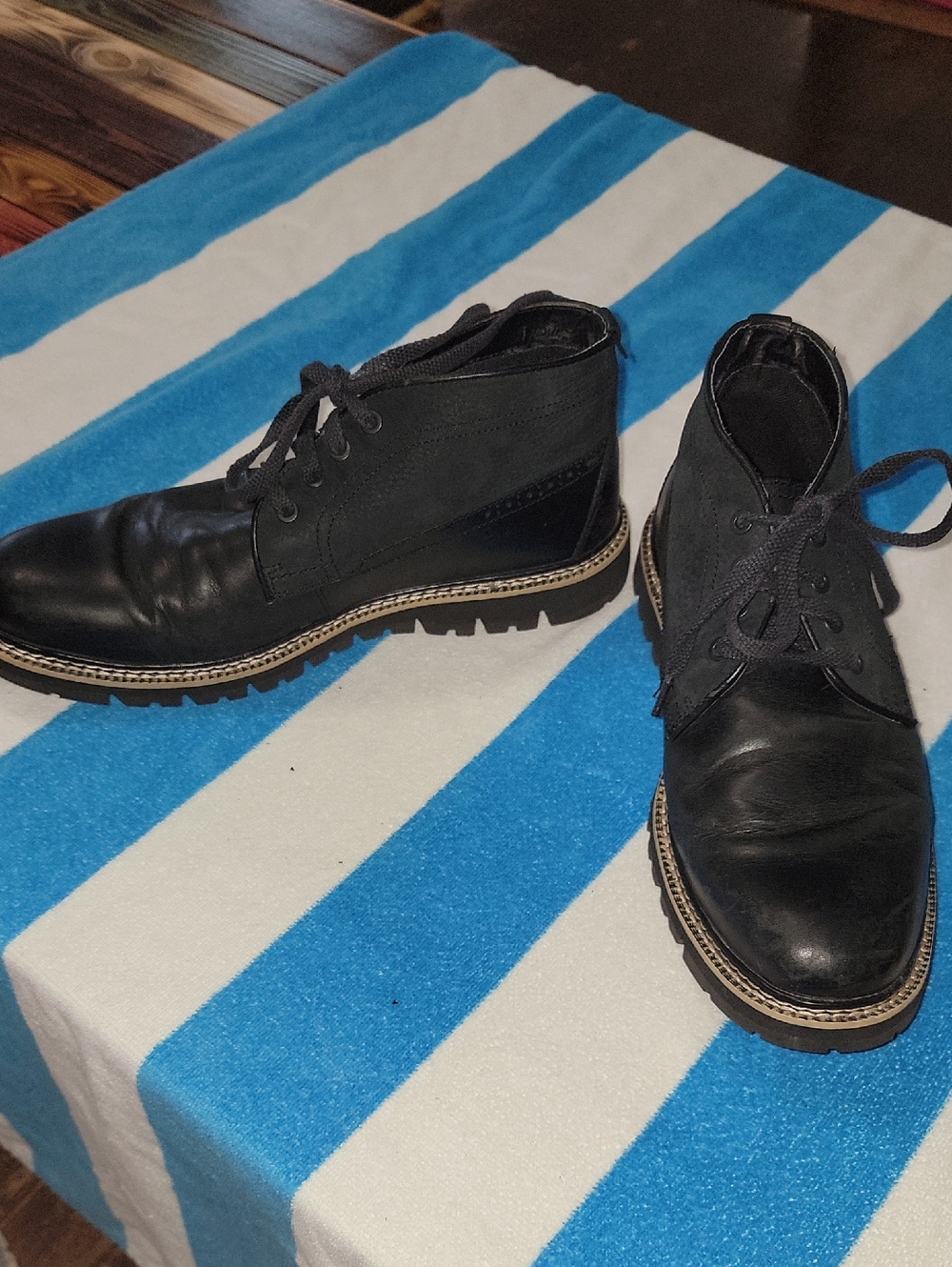 Timberland Britton Hill Clean Chukka Boot Shoe - Men's 10.5 Black Leather